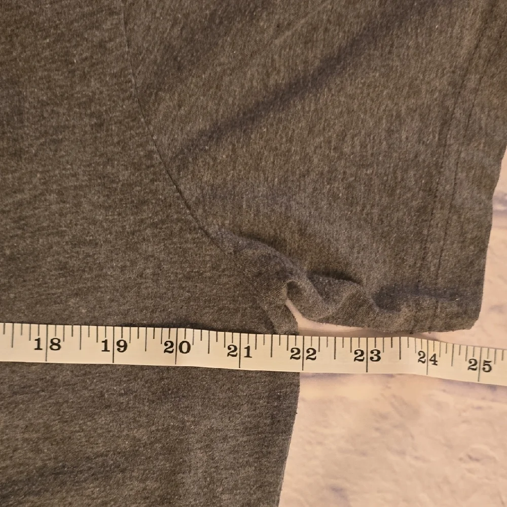 Bella Canvas Gray Tee with Yellow Ribbon Graphic - Picture 4 of 6